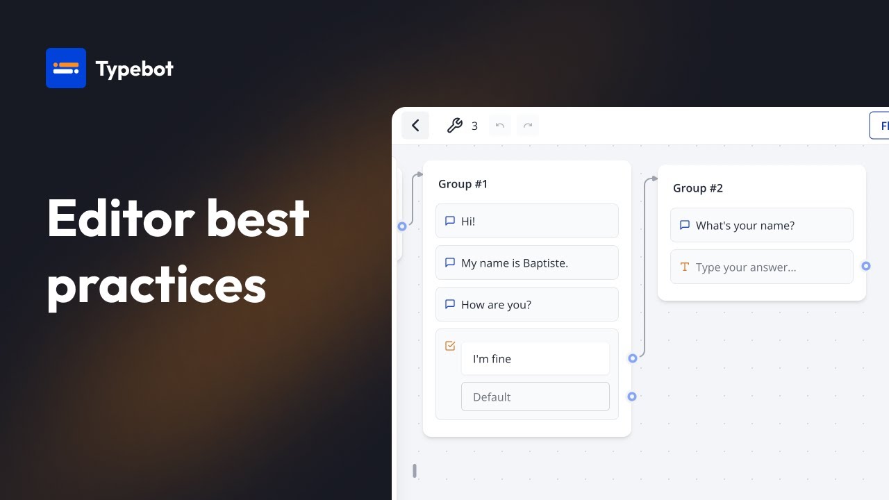 Editor best practice
