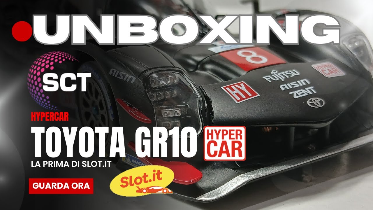 UnboxingToyota GR10 hypercar slot.it #slotcar #slotcars #slotcarracing