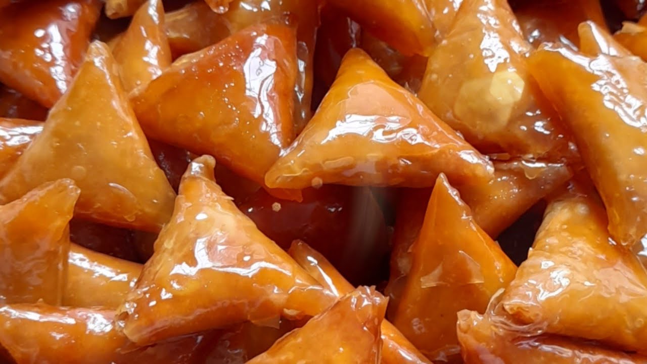 بريوات باللوز (الطرون) بالورقة الفيلو 😋😋😋😋💯💯💯💯👌👌👌👌