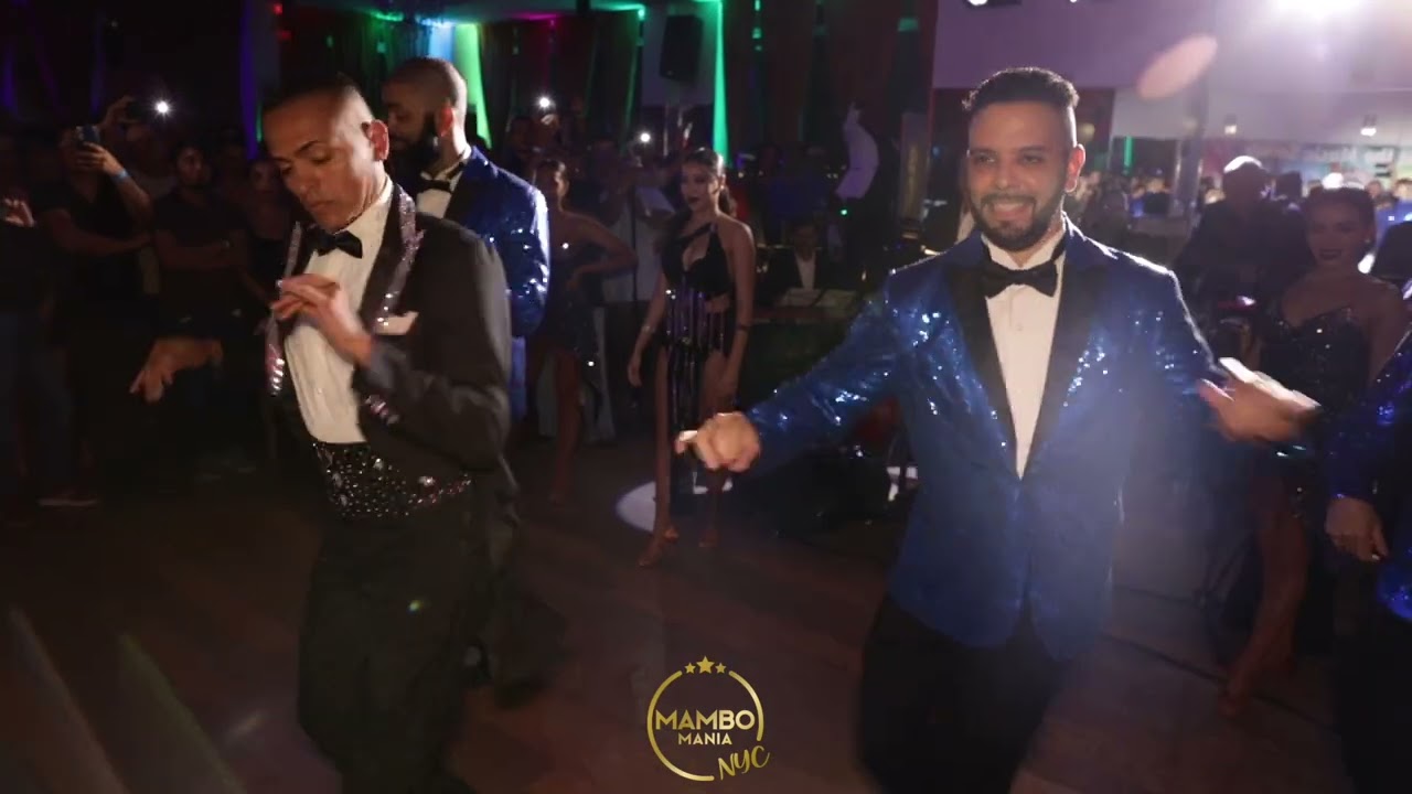 Adolfo Indacochea and Latin Soul Dancers with Tito Rodriguez JR at Mambomania NYC