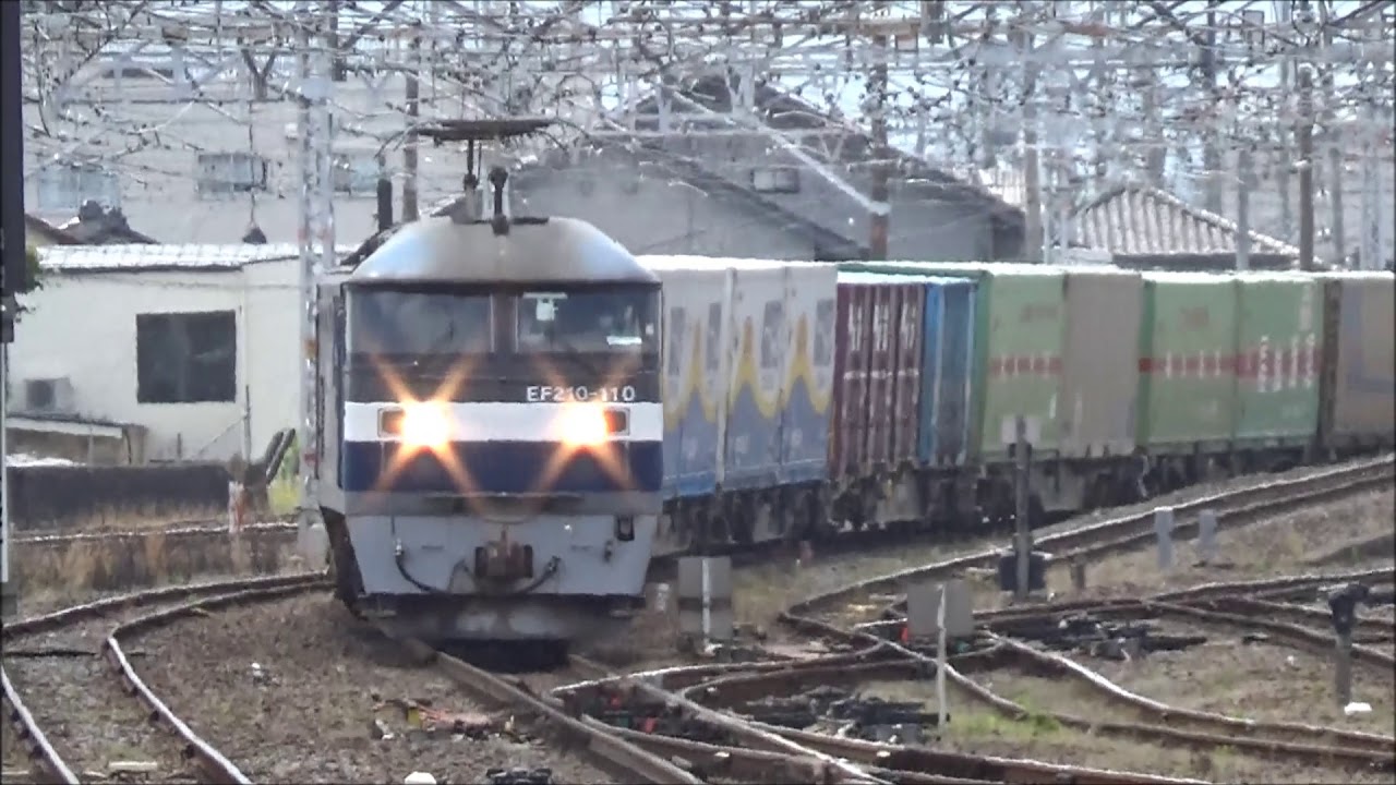【異端且つ貴重？】貨物線を通らない & 貨車19両に減車された貨物列車1050レ