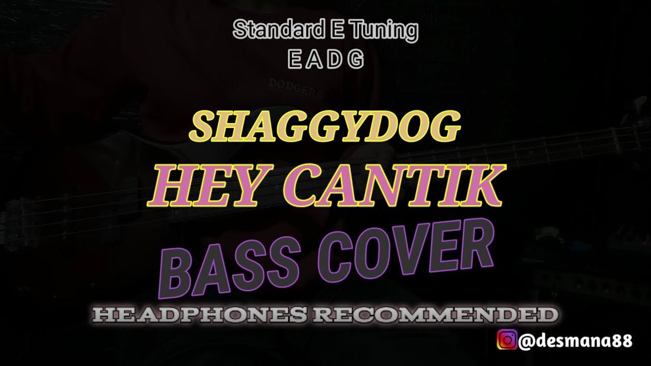 Bass COVER || HEY CANTIK - SHAGGYDOG