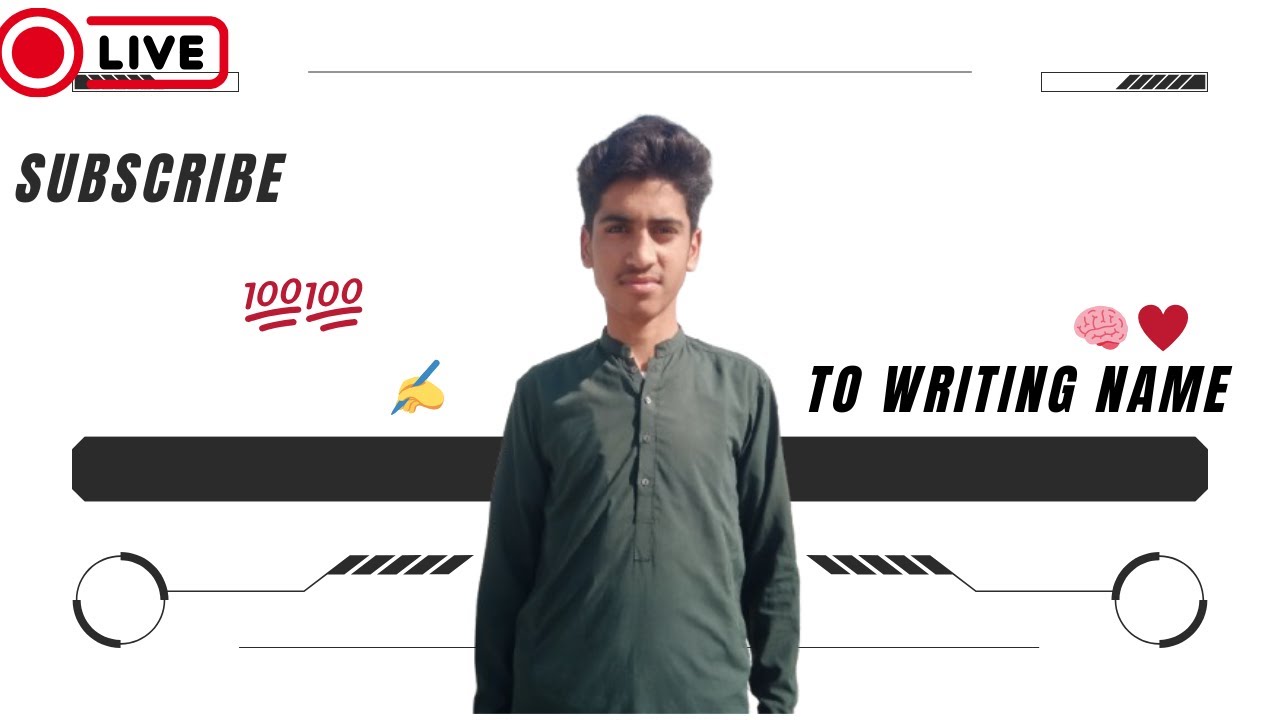 subscribe and write your name♥️💯✍️