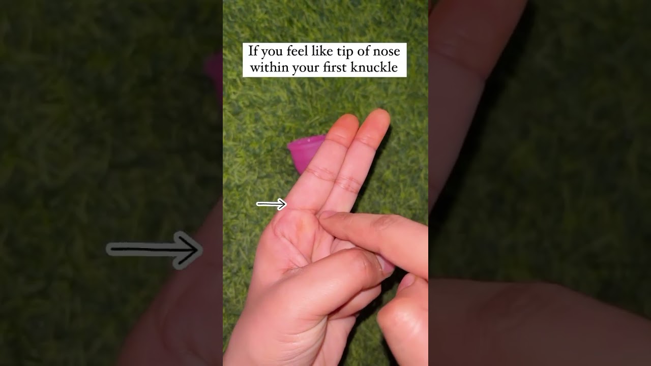 How to find your menstrual cup size ? 💁🏻&zwj;♀️ #womens  #menstruation  #menstrualcycle