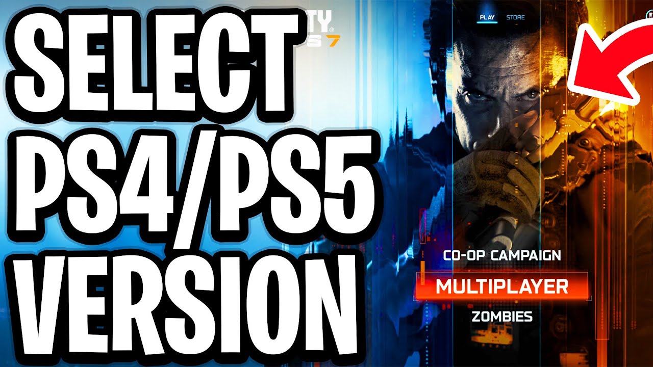 How to Select PS4 or PS5 version of Cod Black Ops 7 on PS5 - Full Guide