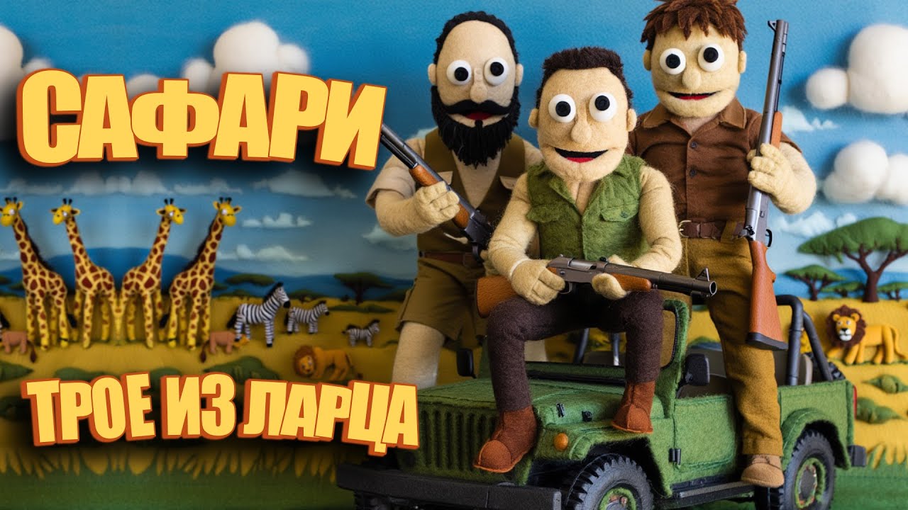 Едем на сафари с @InspirerGames @Kop3uHbl4  . (Мир танков. Трое из ларца) 16+