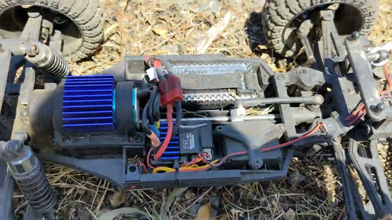 HBX 901a brushless 1/12 top speed increase with 14t pinion summary