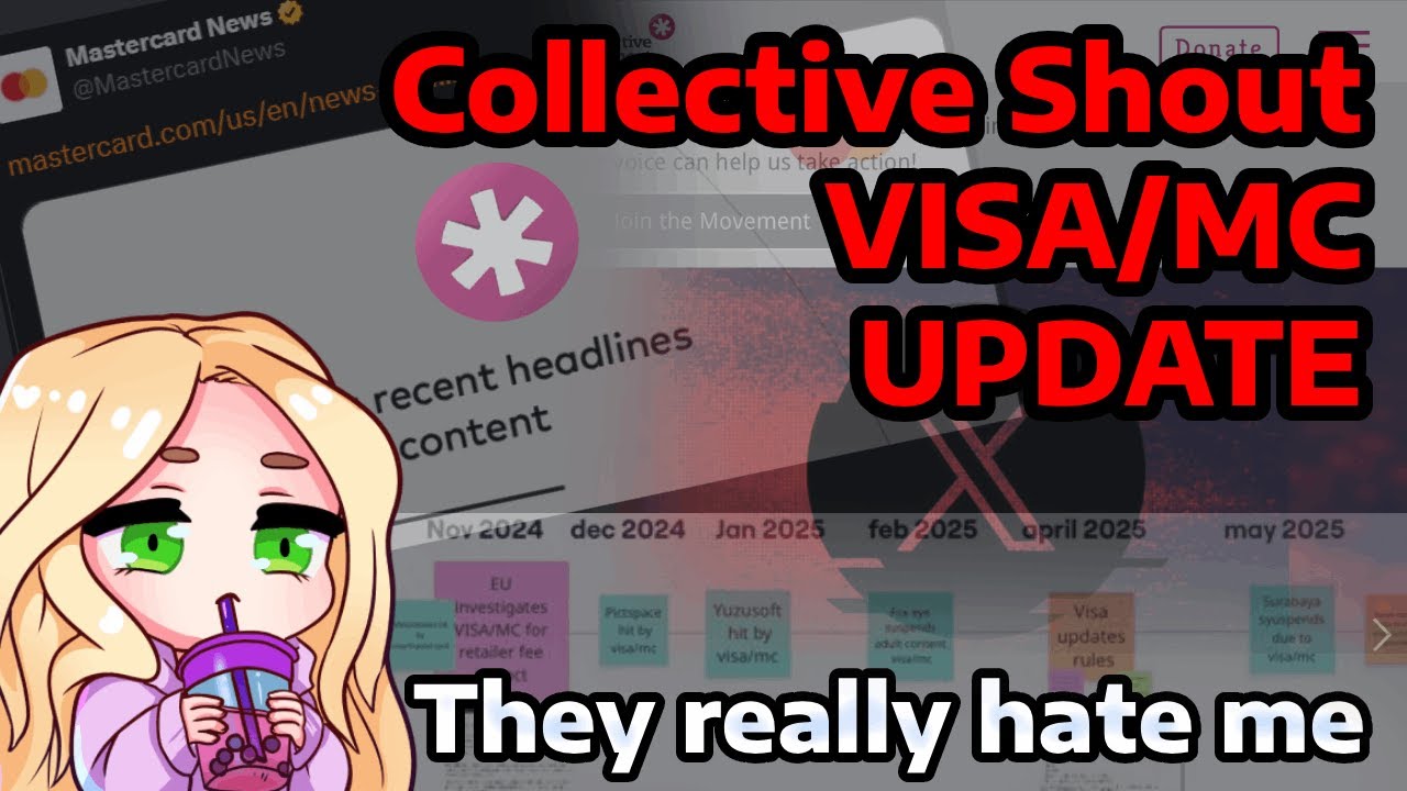 Collective Shout HATES ME + Visa/MC UPDATE