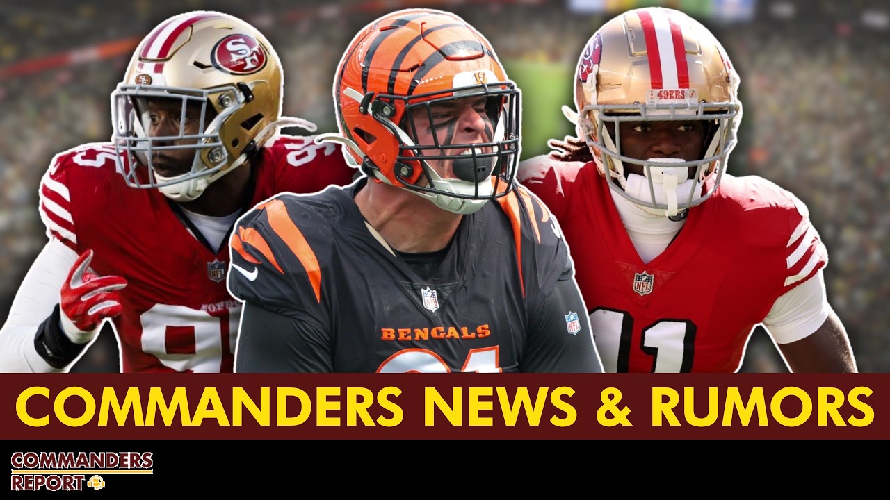 Commanders News & Rumors: Another Re-Signing, SIGN Trey Hendrickson? + PROMISING Brandon Aiyuk News