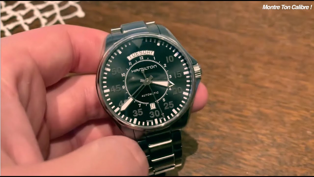 L'autre Montre d'Interstellar ? Hamilton Khaki Aviation Pilot Day Date Auto. L'avis de Corentin
