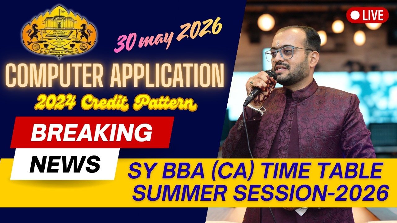 TimeTable Declared I SYBBA (CA) Semester 2 I 2024 Pattern