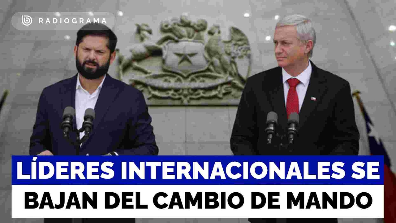 ¿Se cae el Line Up?: Estos son los líderes internacionales que se bajaron del cambio de mando