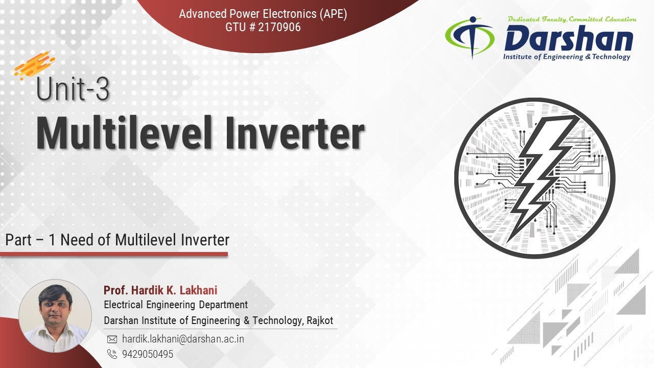 3.01 Need of Multilevel Inverter