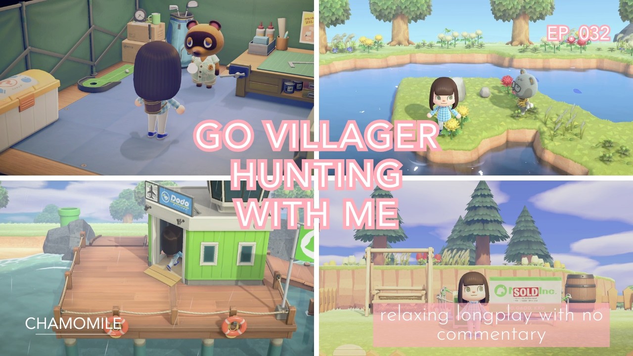 Go Villager Hunting with Me | ACNH Relaxing Longplay with No Commentary (Ep. 032)