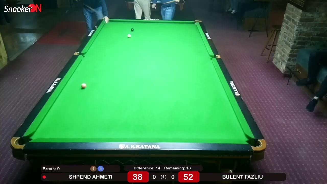 Shooters 3 Gjilan - Snooker Table 1 Live