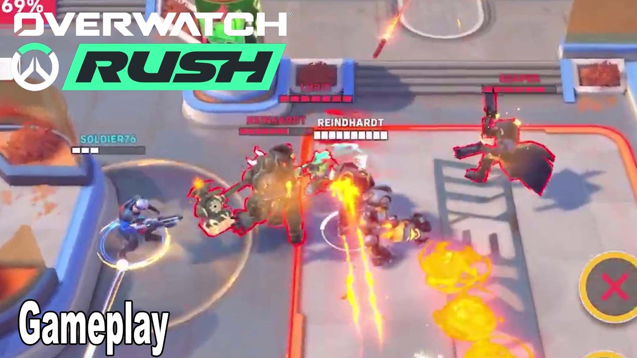 Overwatch Rush Gameplay Reveal Trailer