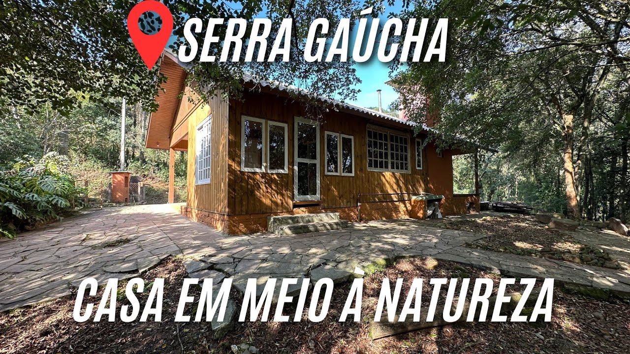 Casa em meio à natureza na Serra Gaúcha | R$ 300.000,00