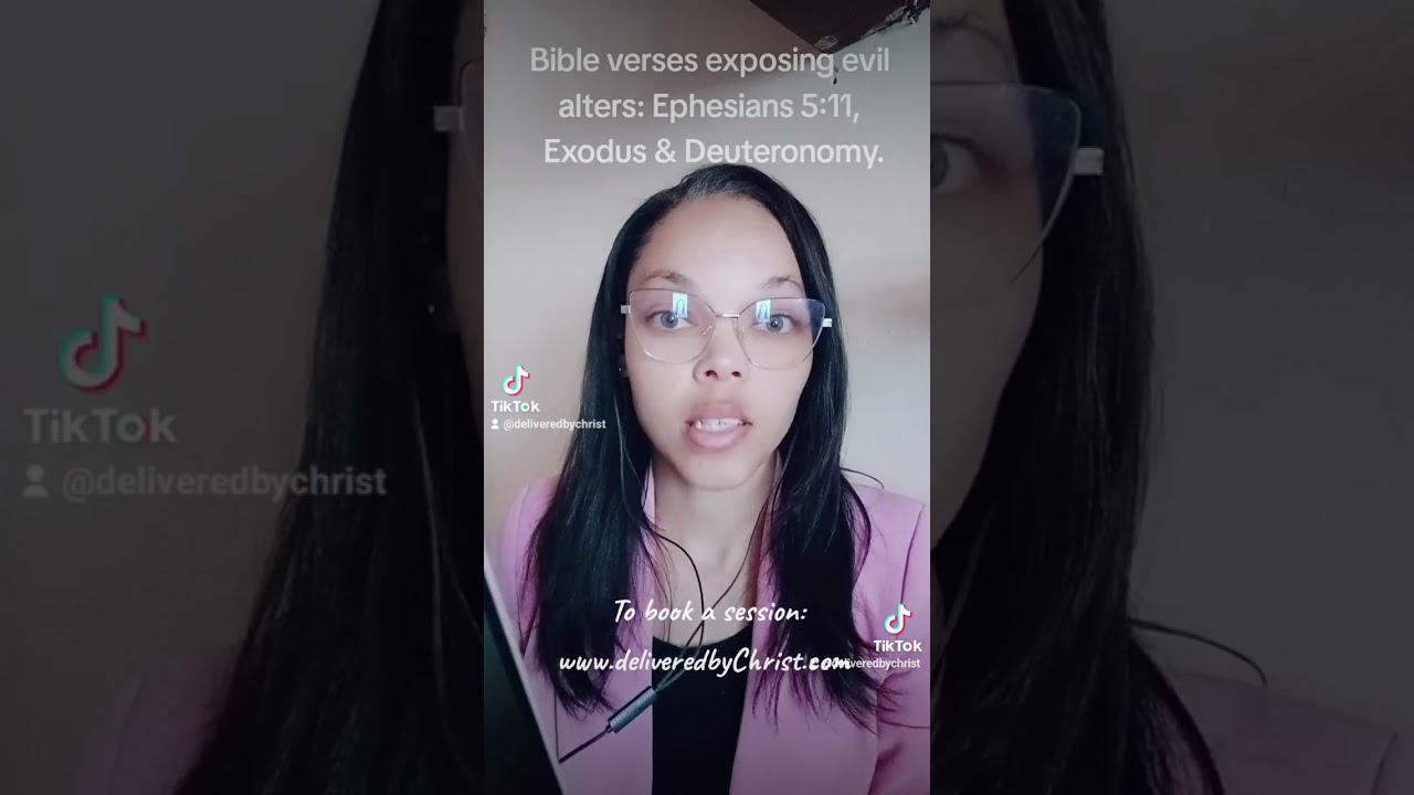 Exposing evil works and setting the captives free in the Name of Jesus Christ