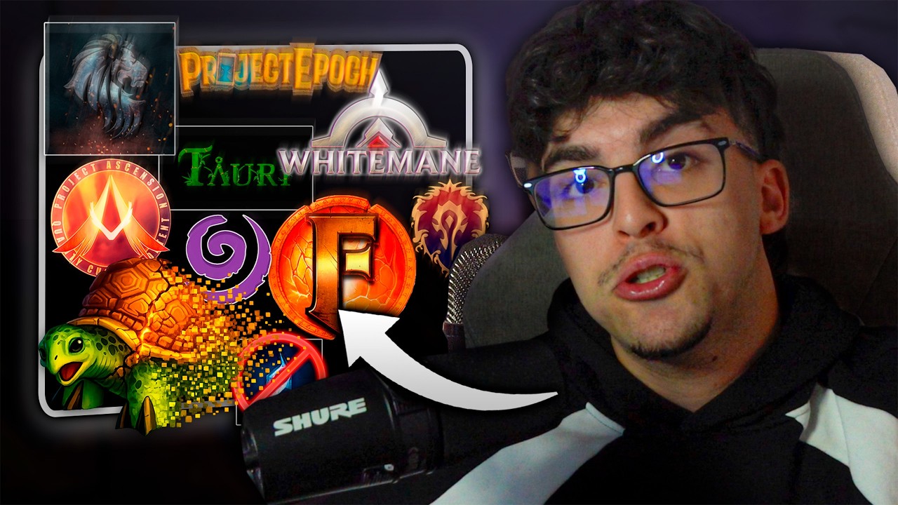 As&iacute; est&aacute;n HOY los 21 servidores privados M&Aacute;S populares de WoW (2026)