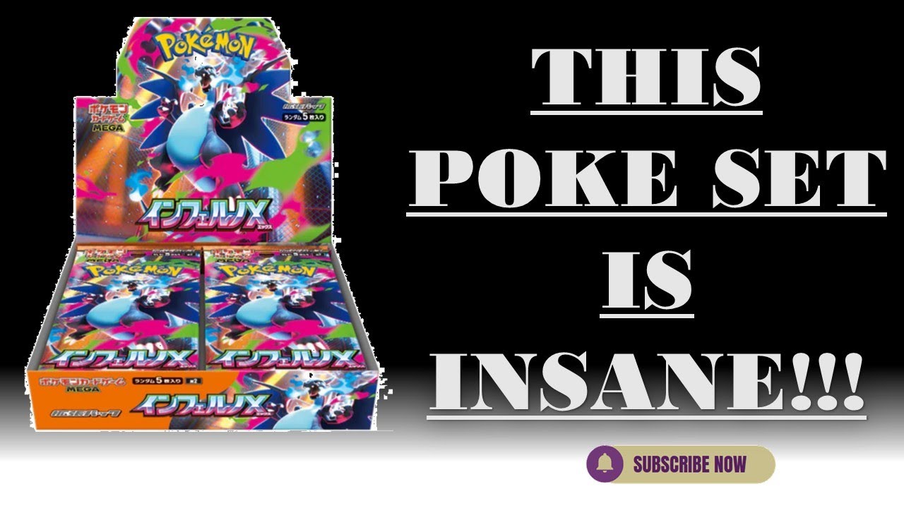 ОТКРЫТИЕ коробки с покемонами INFERNO X MEGA EVOLUTIONS!!! (китайская версия)