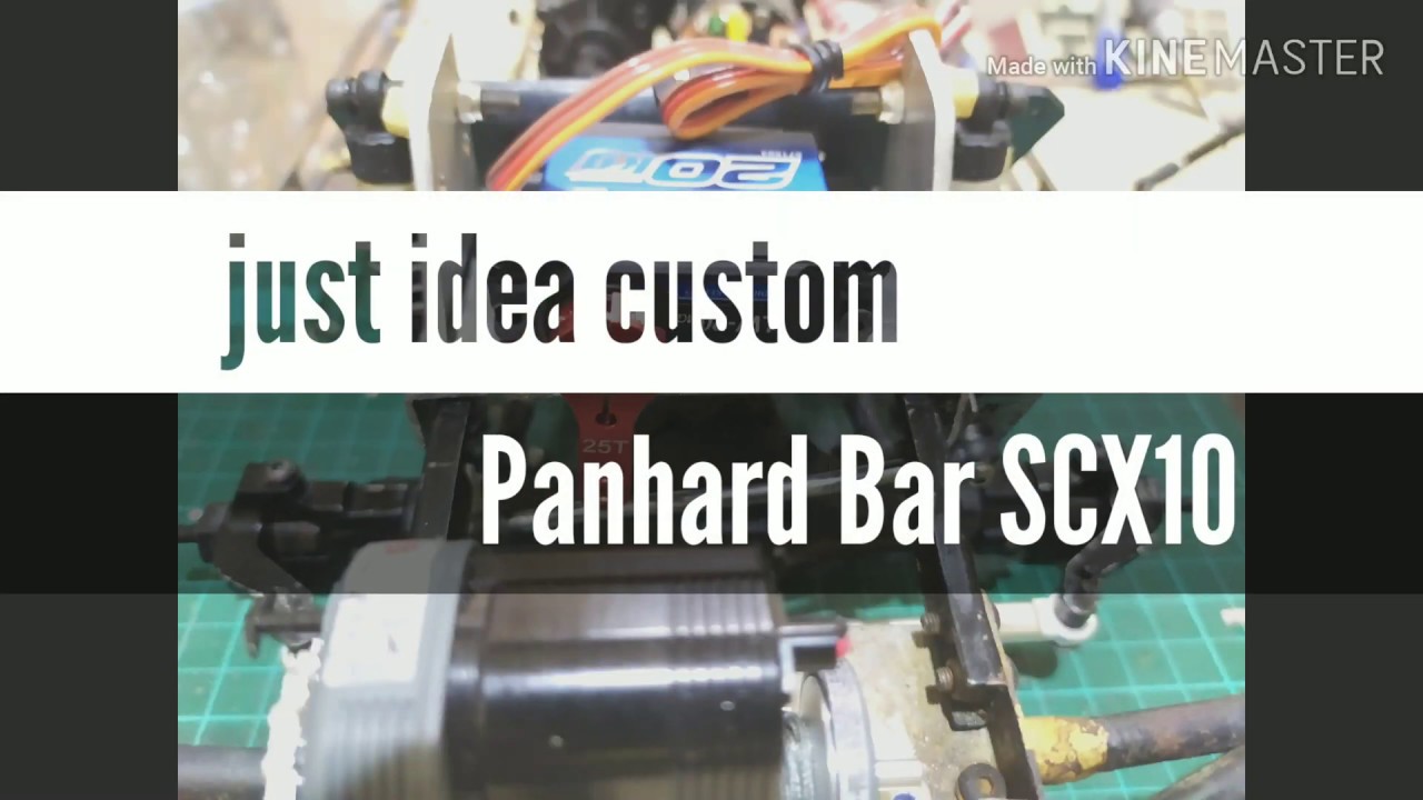 CUSTOM SERVO DI CHASIS  AXIAL SCX10 #AXIALSCX10