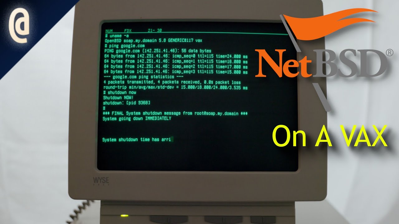 NetBSD 10, но он установлен на 25 МГц VAX где-то в Канаде...