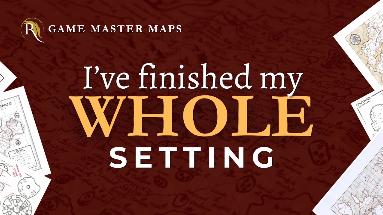 I Made a WHOLE Fantasy Setting in One Month