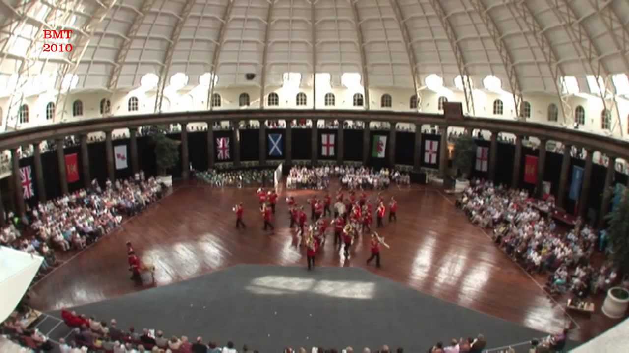 The Band of The Mercian Regiment at Buxton Military Tattoo 2010