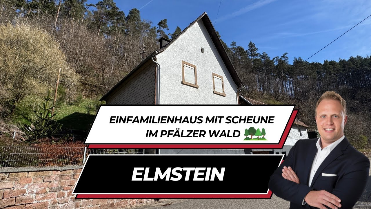 Einfamilienhaus mit Scheune im Pfälzer Wald | C-1794
