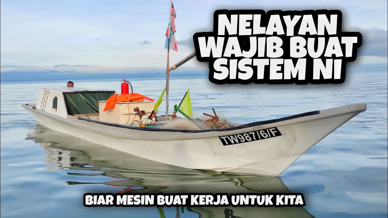 Automatic Pump Air untuk Perahu Nelayan