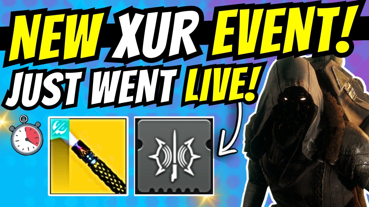 NEW XUR EVENT is LIVE! Destiny 2 Exotic Catalyst Sale, Bungie News & Marathon Cryo Archive! March 20