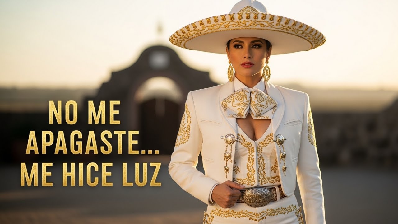 NO ME APAGASTE… ME HICE LUZ | Ranchera de Empoderamiento | Ranchera Clásica | Rosa Ranchera