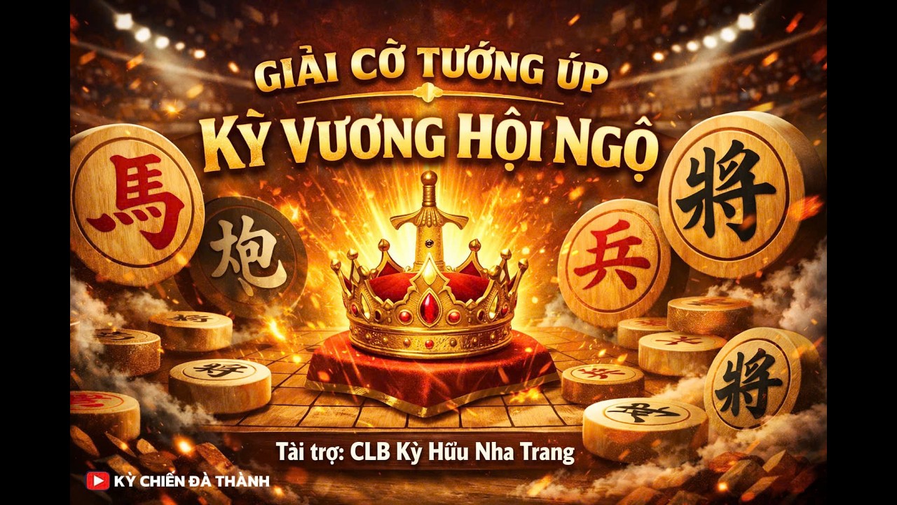 Chung kết giải cờ úp Kỳ Vương Hội Ngộ - Trịnh Hồ Quang Vũ vs Bùi Chu Nhật Triều - 8p3s chạm 7.