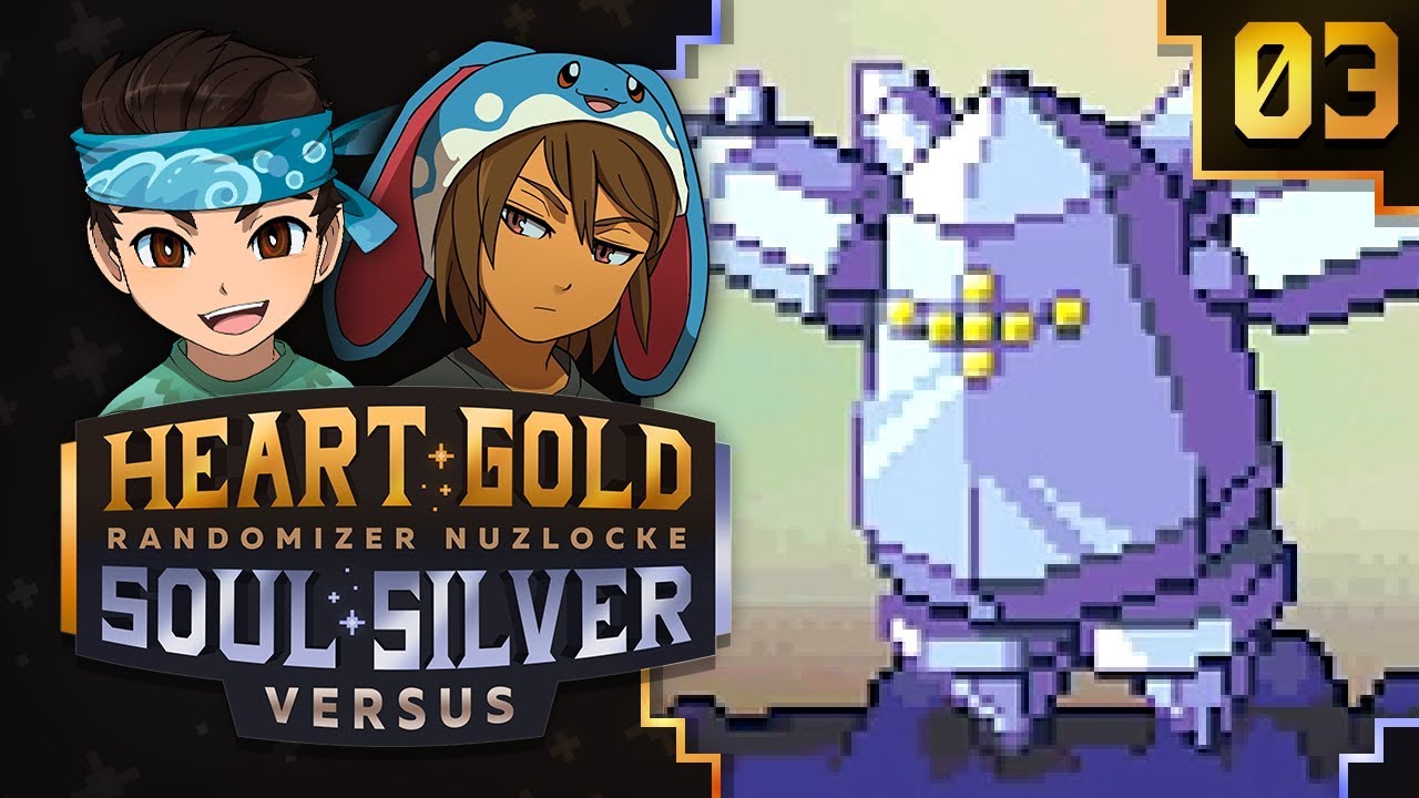EXPLOSION?! - Pokémon HeartGold & SoulSilver Randomizer Nuzlocke Versus w/ NumbNexus! Episode #03