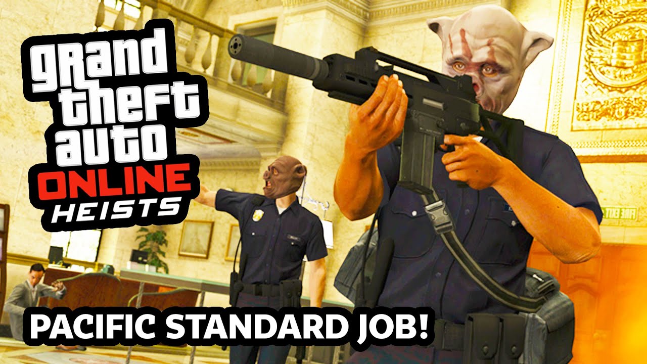 GTA 5 Heists Online Gameplay FINAL BANK HEIST!!! GTA 5 Online THE PACIFIC STANDARD JOB! (GTA 5 PS4)