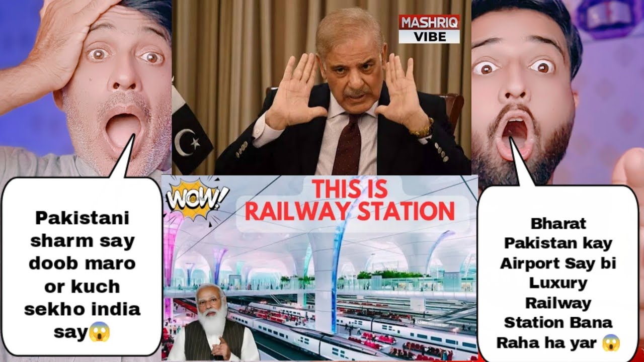 भारत में बनने वाले वर्ल्ड क्लास रेलवे स्टेशन के प्रोजेक्ट्स को देखकर पाकिस्तान की फट गई आंखें