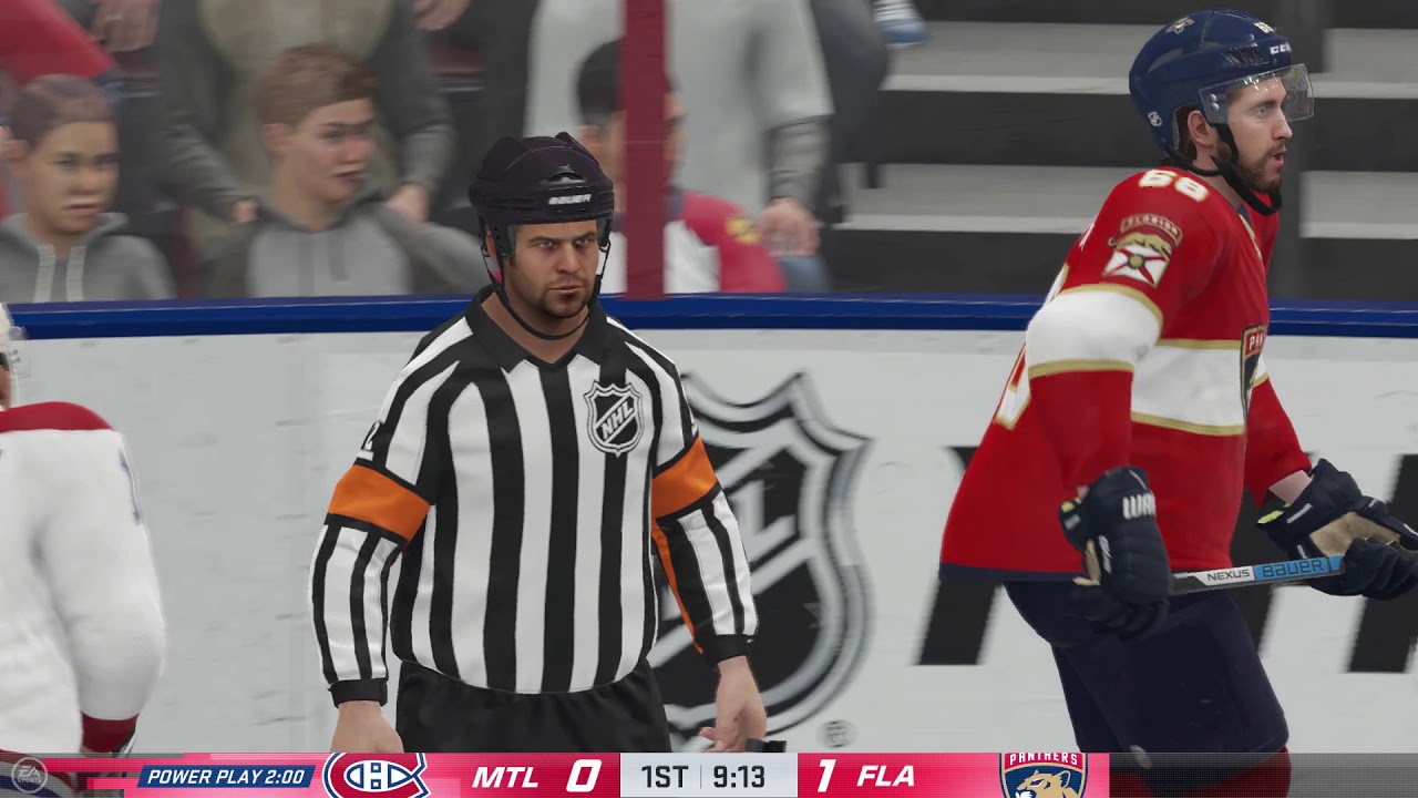 NHL 20 season mode gameplay: Montreal Canadiens vs Florida Panthers - Xbox one full gameplay