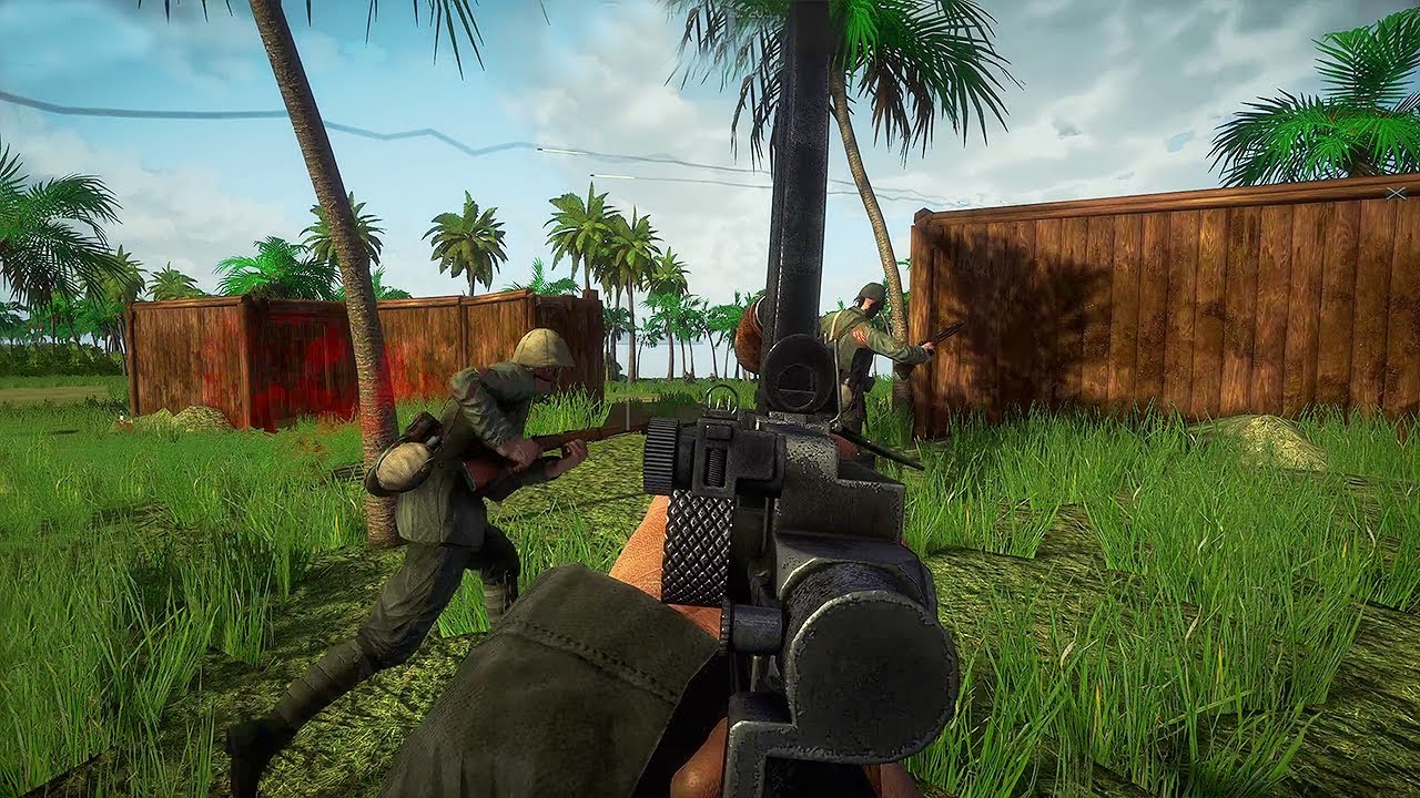 Easy Red 2 Battle of Makin Multiplayer Gameplay | Japanese Defense of Makin Atoll