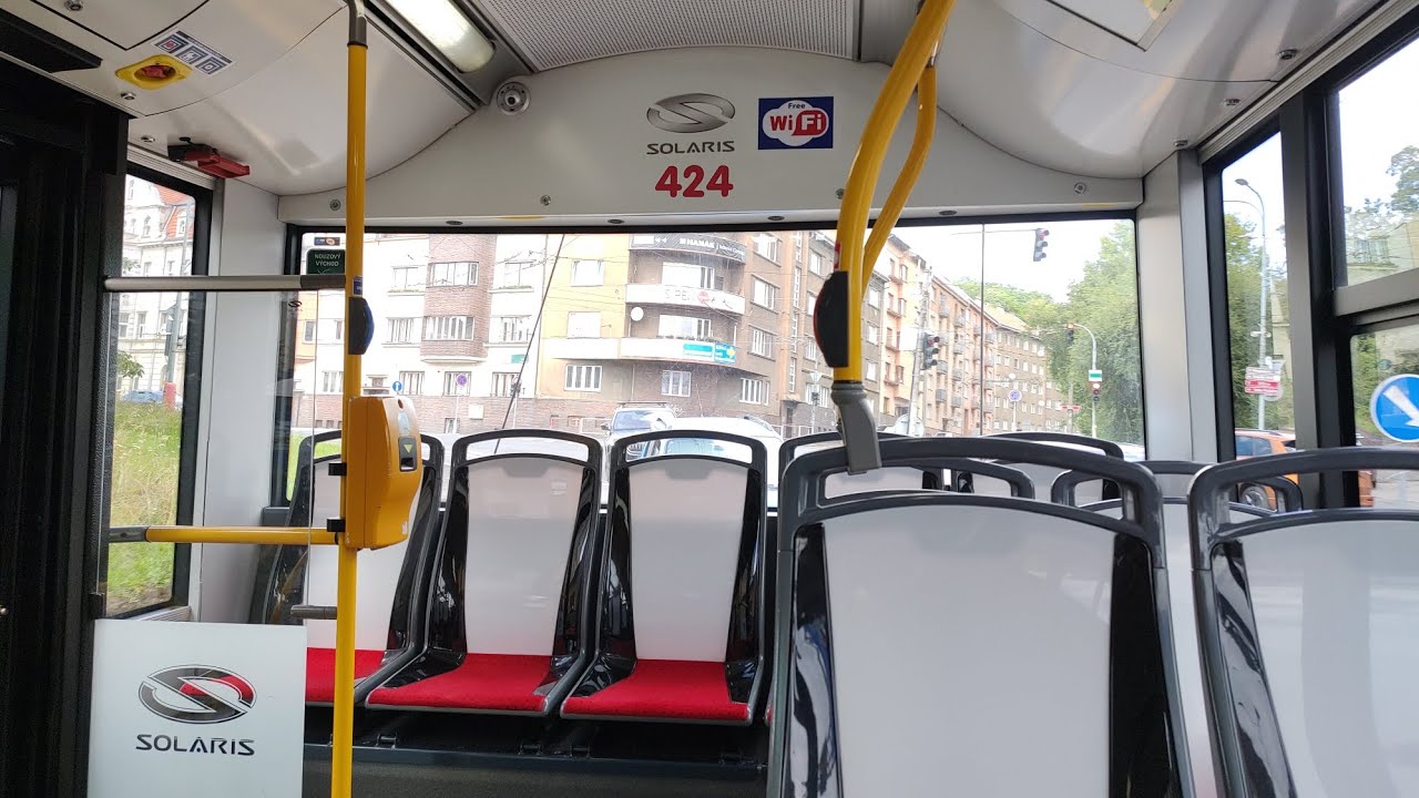 DPmÚL | Škoda 28Tr #424 | [84] Stříbrnické nivy - Důlce