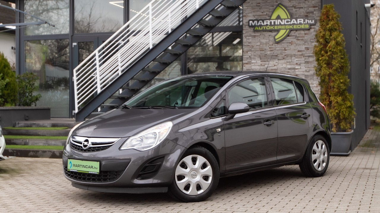 OPEL CORSA D 1.2 Enjoy SPORT Technical Grey +Igényes szervizelt állapot +3X-s GARANCIA !!