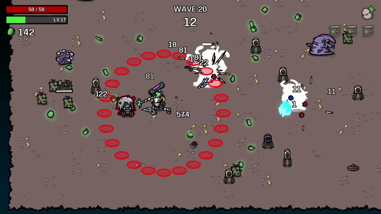 Highlight: Brotato streamer wave 20