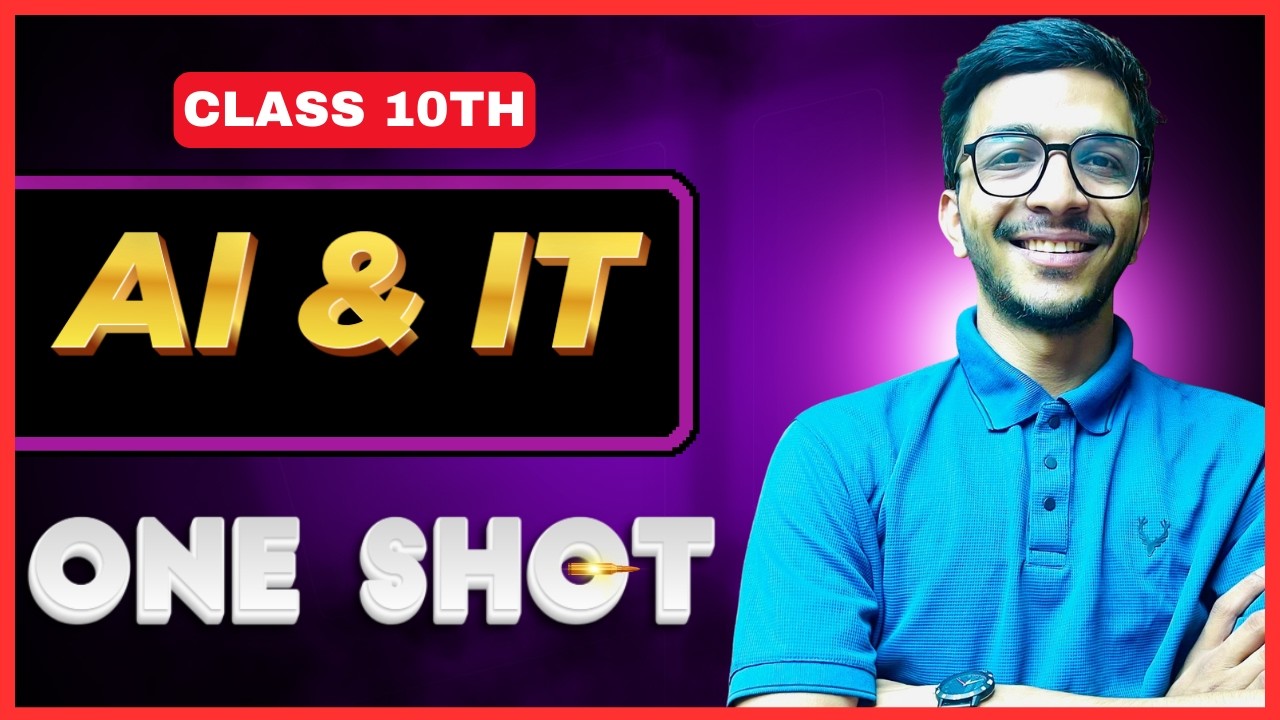 AI & IT One Shot 🔥 Class 10 Complete Revision | Board Exam 2026 | Brain Gain Academy