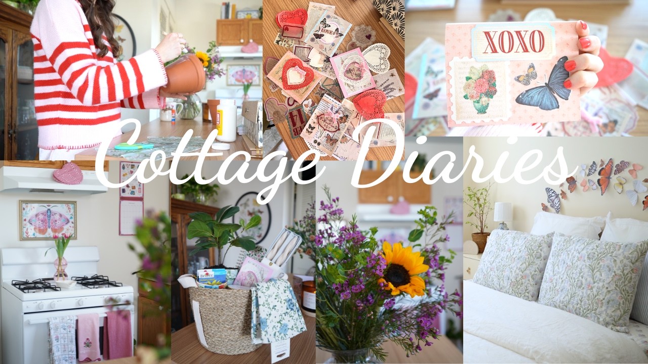 Cottage Diaries🦋🫖🌷|&nbsp;I'm back! life updates, prepping for Valentine&rsquo;s Day & cozy home moments