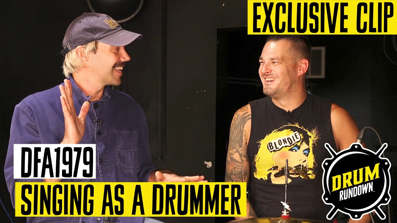 EXCLUSIVE CLIP! DFA1979's Sebastien Grainger shares his unique experience of singing as a drummer!