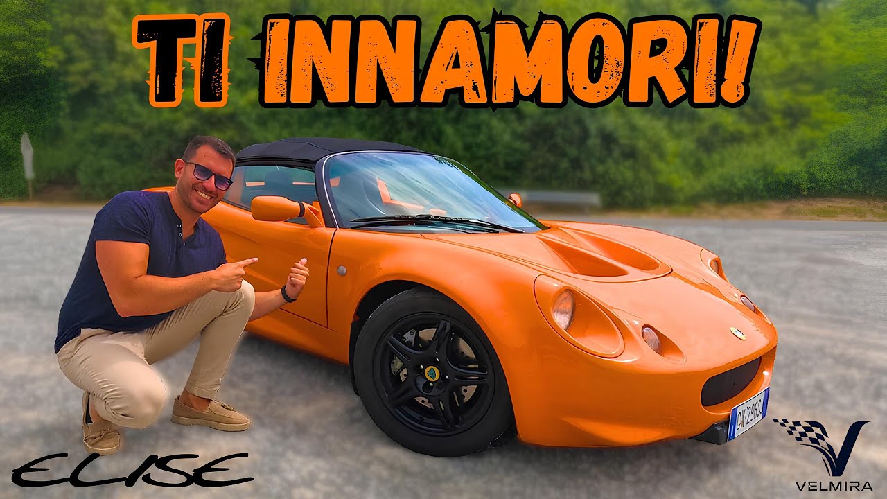 Lotus Elise S1: TI FA INNAMORARE della guida!❤️