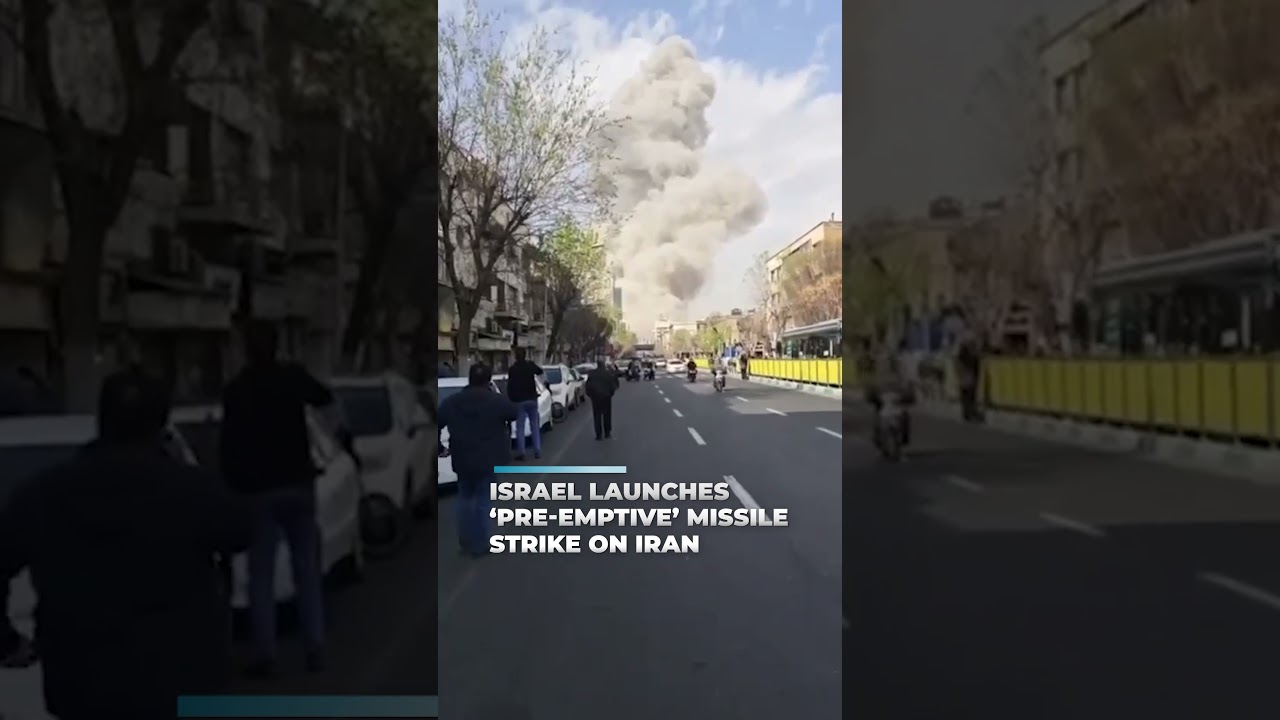Israel launches &lsquo;pre-emptive&rsquo; missile strike on Iran