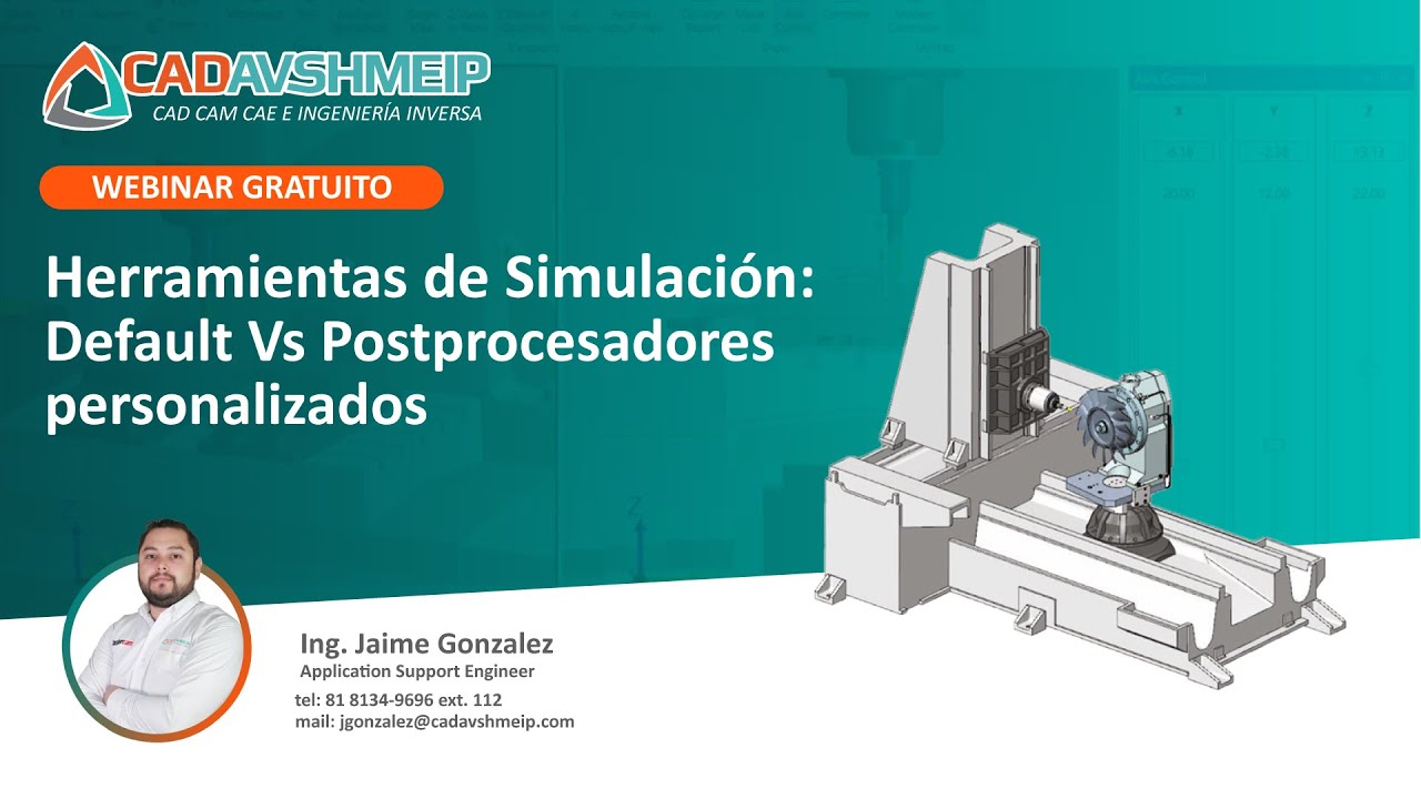 WEBINAR: HERRAMIENTAS DE SIMULACIÓN: DEFAULT VS POSTPROCESADORES PERSONALIZADOS