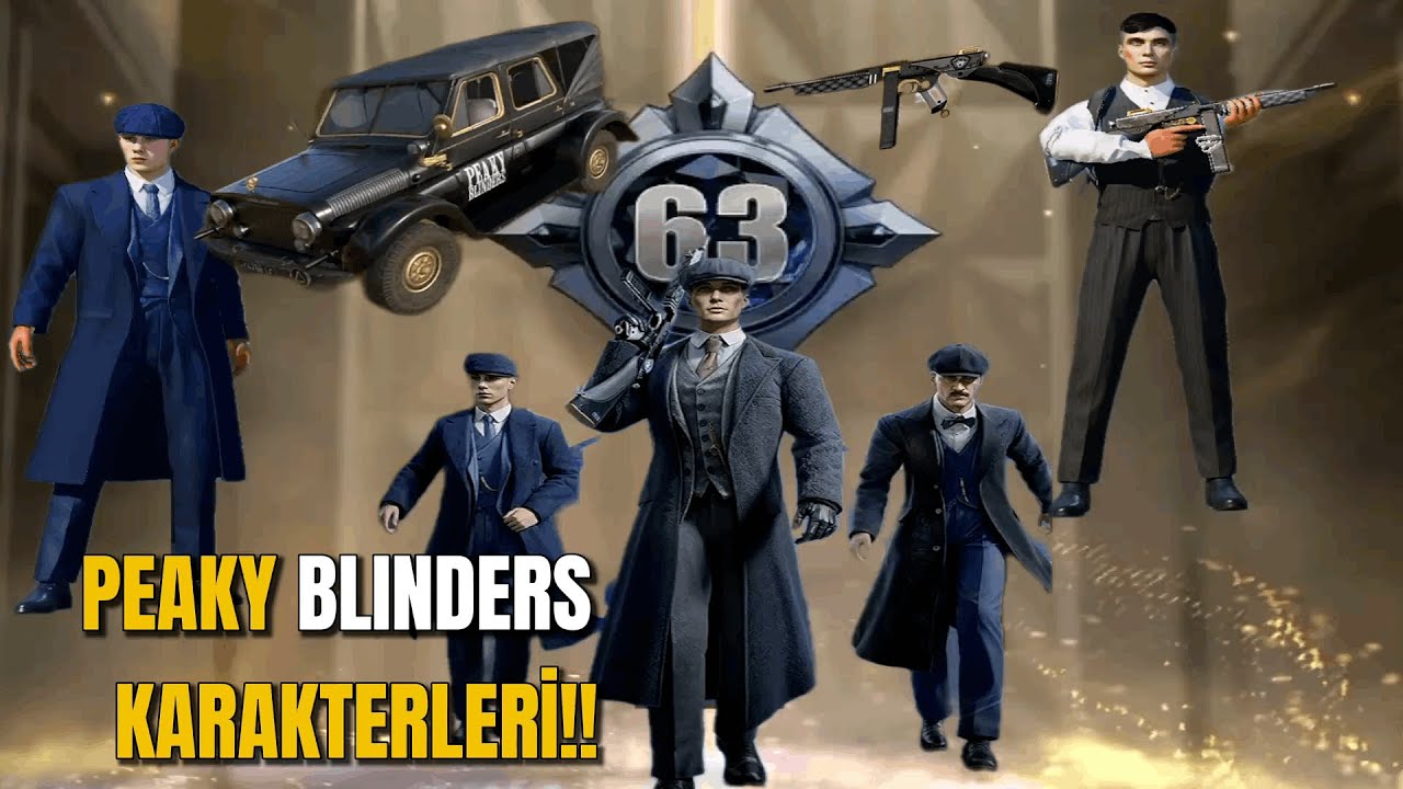 PEAKY BLINDERS! BUZUL ÇEKİCİ UZIYİ VURMA EFEKTİNE GETİRDİM VE KOLEKSİYON SEVİYEM 63 OLDU!!