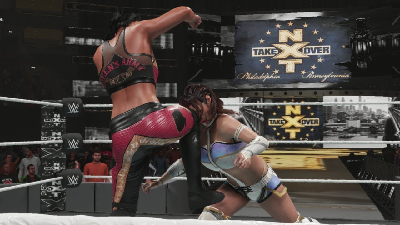WWE 2K19 Epic Match Kairi Sane vs Shayna Baszler WWE NXT Women's Title | WWE 2K19 Gameplay PS4 Pro