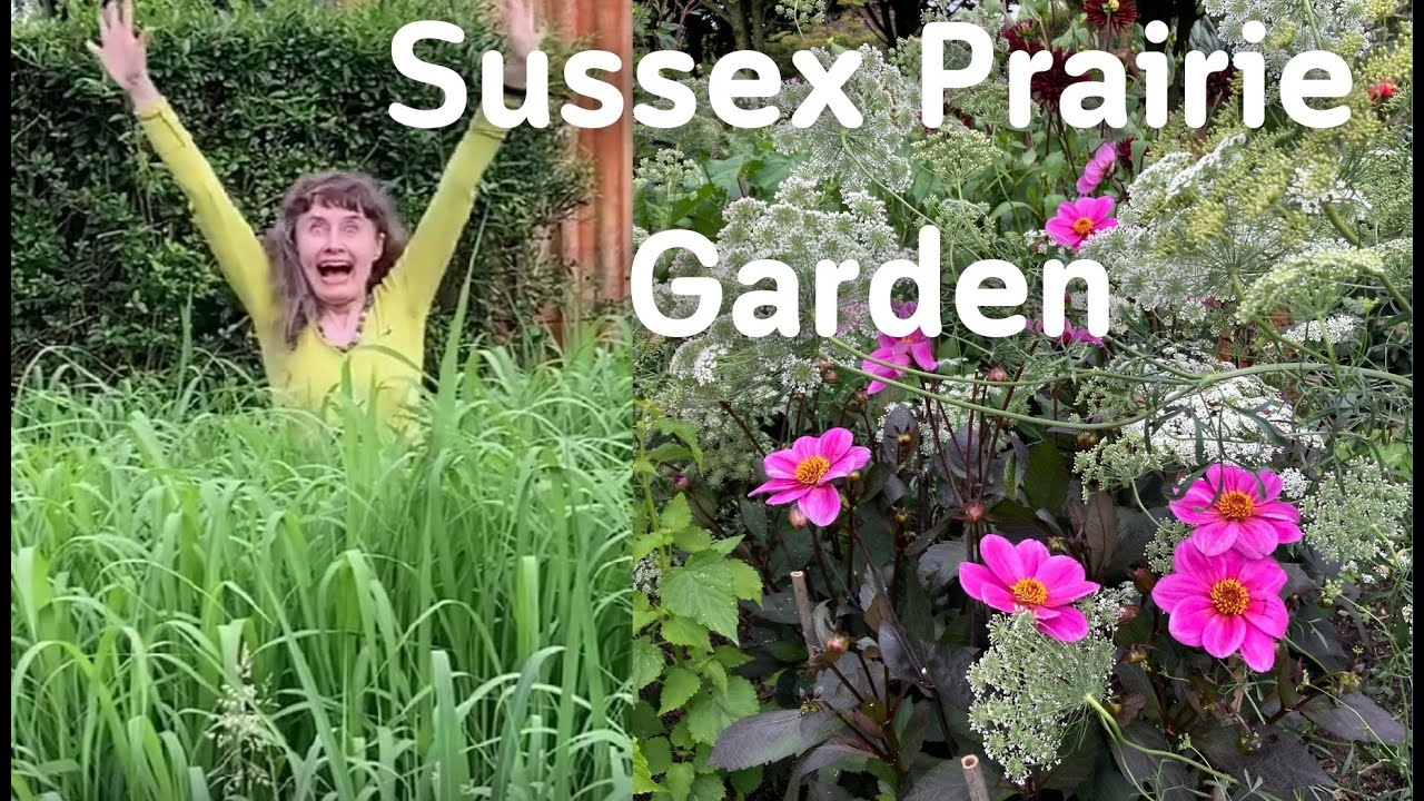 The BREATHTAKING PRAIRIE GARDEN in SUSSEX (subtitles/CCs)